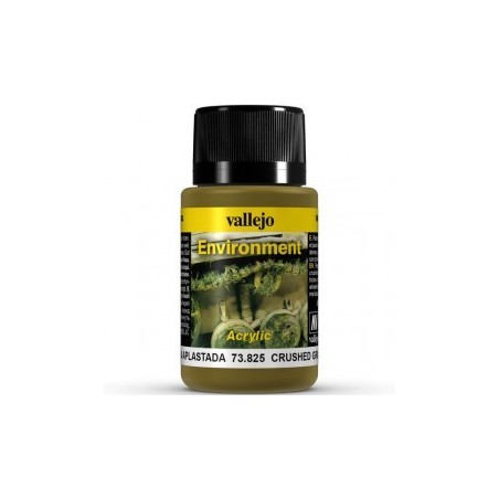 Weathering effects, Crushed grass, ( Hierba aplastada ). Bote de 40 ml. Marca Vallejo. Ref: 73.825.