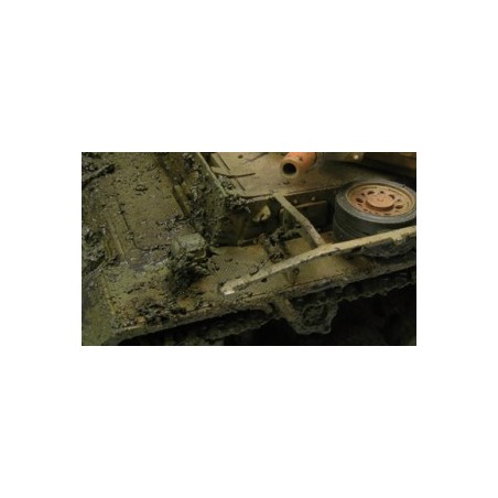 Textura barro denso negro. Bote 200 ml. Marca Vallejo. Ref: 26.812.