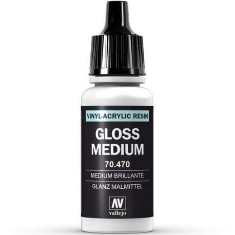Medium brillante. Bote 17 ml. Marca Vallejo. Ref: 70.470.