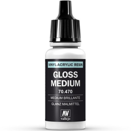 Medium brillante. Bote 17 ml. Marca Vallejo. Ref: 70.470.