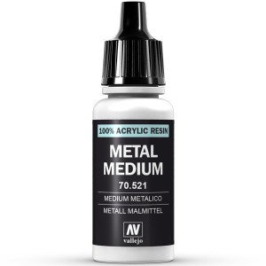 Medium metálico. Bote 17 ml. Marca Vallejo. Ref: 70.521.