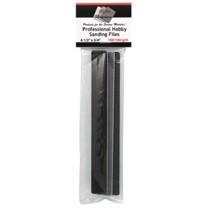 Pack de 3 limas gruesas, 100/180 grano. Marca Albion Alloys. Ref: 341.
