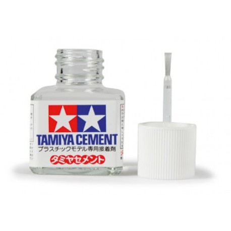 Adhesivo para plástico. Bote de 40 ml. Marca Tamiya. Ref: 87003.