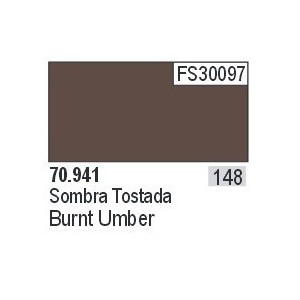 Acrilico Model Color, Sombra tostada ( 148 ). Bote 17 ml. Marca Vallejo. Ref: 70.941.