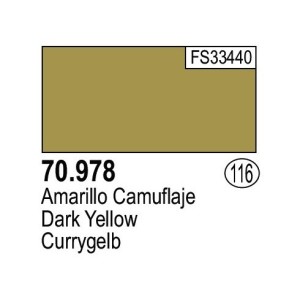 Acrilico Model Color, Amarillo camuflaje ( 116 ). Bote 17 ml. Marca Vallejo. Ref: 70.978.