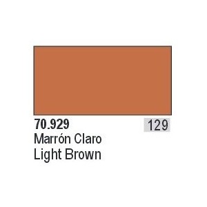 Acrilico Model Color, marrón claro ( 129 ). Bote 17 ml. Marca Vallejo. Ref: 70.929.