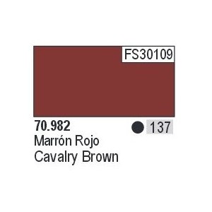 Acrilico Model Color, Marrón rojizo ( 162 ). Bote 17 ml. Marca Vallejo. Ref: 70.982, 70982.