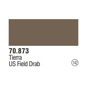 Acrilico Model Color, Tierra ( 142 ). Bote 17 ml. Marca Vallejo. Ref: 70.873,70873.