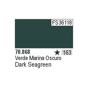 Acrilico Model Color, verde marina oscuro ( 163 ). Bote 17 ml. Marca Vallejo. Ref: 70.868.