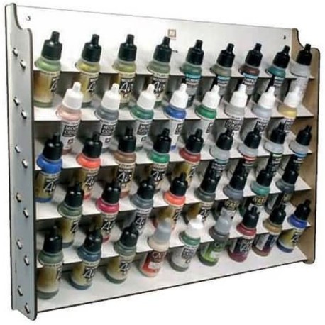 Módulo organizador de pinturas para colgar. Marca Vallejo. Ref: 26.010.