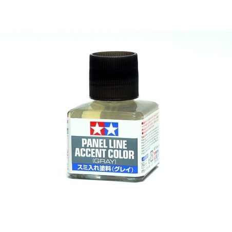 Panel line, gris oscuro. Marca Tamiya. Ref: 87133.