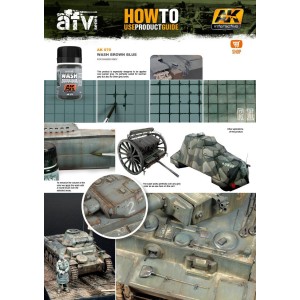 Lavado para tanques grises. Bote de 35 ml. Marca AK Interactive. Ref: AK070. 2