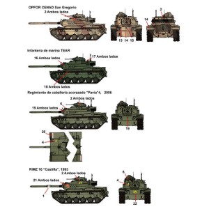 Calcas M60 en España. Escala 1:35. Marca Fcmodeltips. Ref: 35217. 2