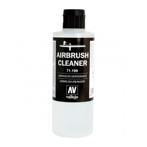 Limpiador de Aerografo. Bote 200 ml. Marca Vallejo. Ref: 71199.