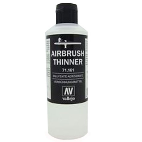 Diluyente Aerografo. Bote  200 ml. Marca Vallejo. Ref: 71.161.