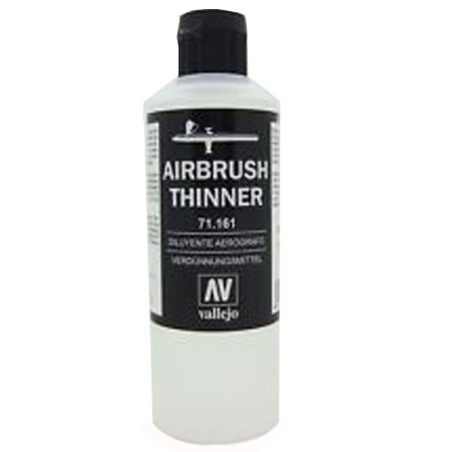 Diluyente Aerografo. Bote  200 ml. Marca Vallejo. Ref: 71.161.