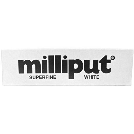Masilla Epoxy Putty superfine white, Masilla de modelar superfina blanca. 113 gr. Marca Milliput. Ref: Superfine white.