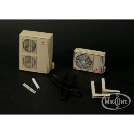 Aire Acondicionado Set 2. Escala 1:35. Marca Macone. Ref: MAC35106.