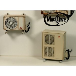 Aire Acondicionado Set 2. Escala 1:35. Marca Macone. Ref: MAC35106. 2