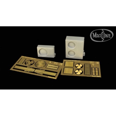 Aire Acondicionado Set 2. Escala 1:35. Marca Macone. Ref: MAC35106.