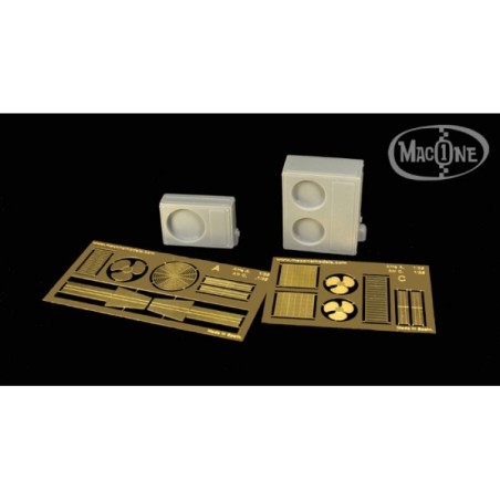 Aire Acondicionado Set 2. Escala 1:35. Marca Macone. Ref: MAC35106.