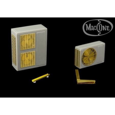 Aire Acondicionado Set 2. Escala 1:35. Marca Macone. Ref: MAC35106.