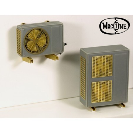 Aire Acondicionado Set 2. Escala 1:35. Marca Macone. Ref: MAC35106.