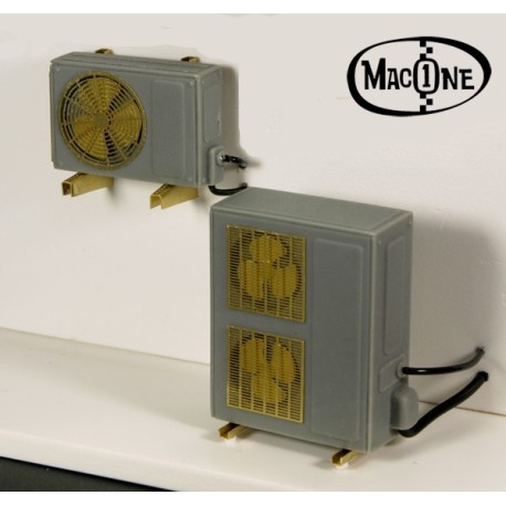 Aire Acondicionado Set 2. Escala 1:35. Marca Macone. Ref: MAC35106.