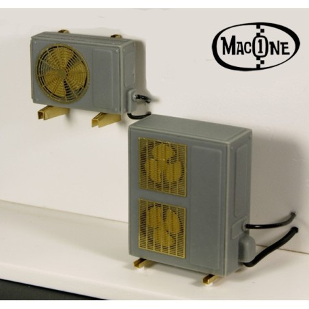 Aire Acondicionado Set 2. Escala 1:35. Marca Macone. Ref: MAC35106.
