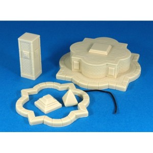 Fuente redonda. Escala 1:35. Marca Macone. Ref: MAC35147. 2