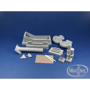 Mortero de artillería. Escala 1:35. Marca Macone. Ref: MAC35011. 2