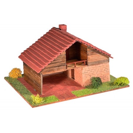 Refugio Alpino. Colección campus. Escala 1:87. Marca Keranova. Ref: 30220.
