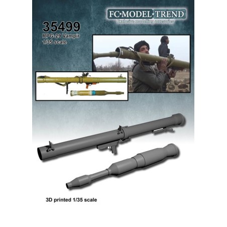 RPG-29. Escala 1:35. Marca FCmodeltrend. Ref: 35499.