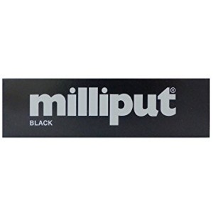 Masilla Epoxy Putty black, Masilla modelar negra. 113 gr. Marca Milliput. Ref: Black.