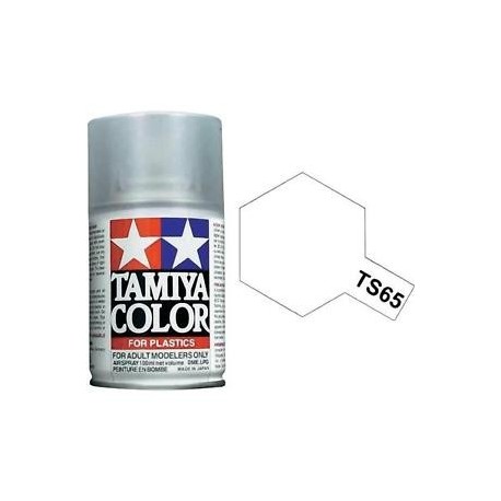 Spray perla clara, 85065. Bote 100 ml. Marca Tamiya. Ref: TS-65.