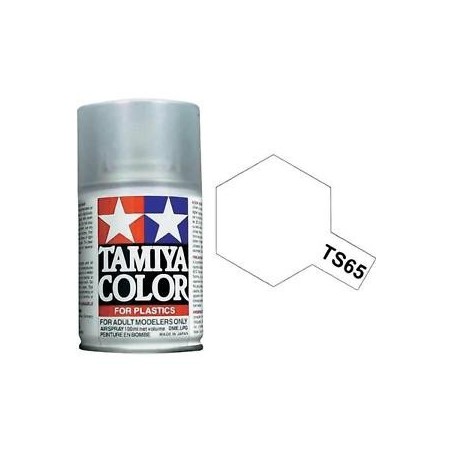 Spray perla clara, 85065. Bote 100 ml. Marca Tamiya. Ref: TS-65.