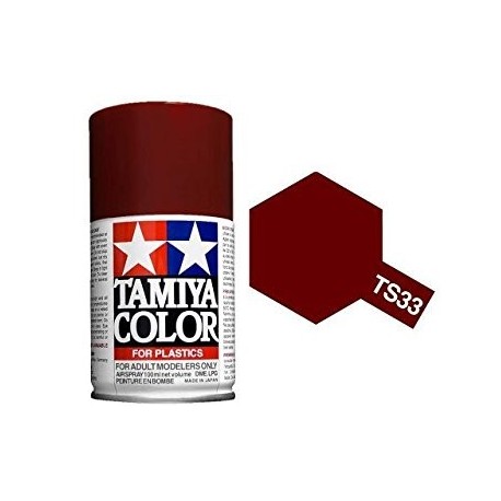 Spray Hull red, rojo naval, 85033. Bote 100 ml. Marca Tamiya. Ref: TS-33.