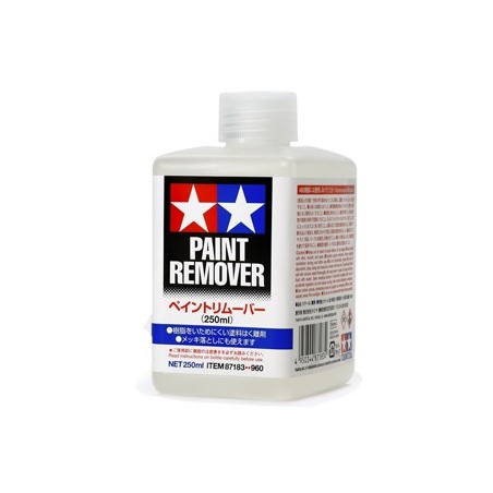 Paint remover, removedor de pintura. Bote 250 ml. Marca Tamiya. Ref: 87183.