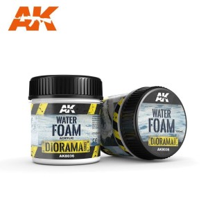 Producto weathering, espuma de agua. Bote de 100 ml. Marca AK Interactive. Ref: AK8036.