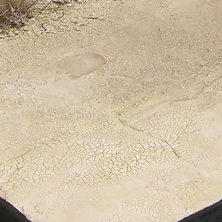 Producto weathering, Efecto de tierra clara, seca craquelada . Bote de 100 ml. Marca AK Interactive. Ref: AK8033.