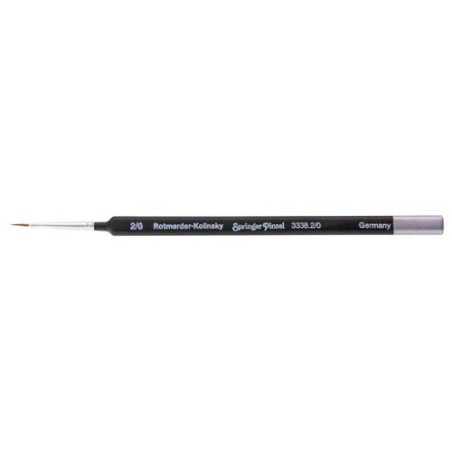 Pincel Marta Kolinsky Nº 3, ergonómico. Marca Springer pinsel. Ref: 3338.3.