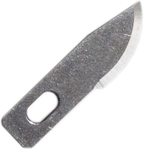 Conjunto de 5 cuchillas Nº12 para cutter 25101 Nº 1. Marca Dismoer. Ref: 25204.
