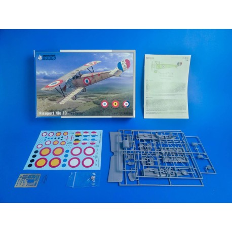 Nieuport Nie 10 " Two-seater ". Escala 1:48. Marca Special Hobby. Ref: 48184.