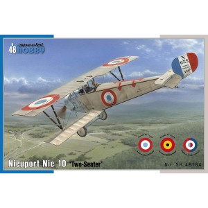 Nieuport Nie 10 " Two-seater ". Escala 1:48. Marca Special Hobby. Ref: 48184.