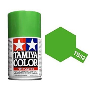 Spray Candy lime Green,  (85052). Bote 100 ml. Marca Tamiya. Ref: TS-52.