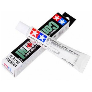Polishing compound, Finish. Tubo 22 ml. Marca Tamiya. Ref: 87070.