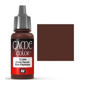 Acrilico Game Color, Carne oscura. Bote 17 ml. Marca Vallejo. Ref: 72.044.