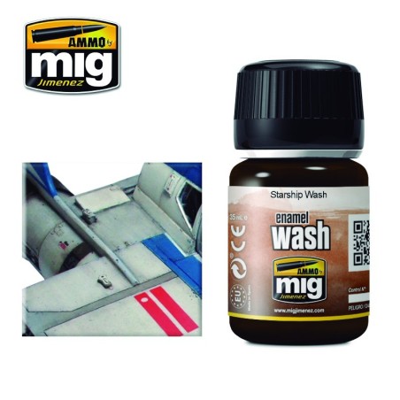 Lavado para naves espaciales. Bote de 35 ml. Marca Ammo of Mig Jmenez. Ref: AMIG1009.