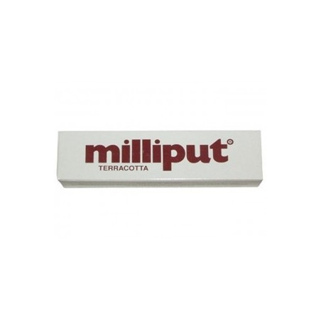Masilla Epoxy Putty terracota, Masilla modelar. 113 gr. Marca Milliput. Ref: Terracota.