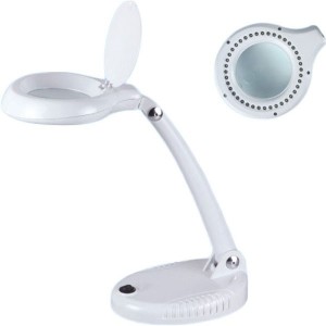 Lupa Sobremesa con Led. Marca Dismoer. Ref: 19402.
